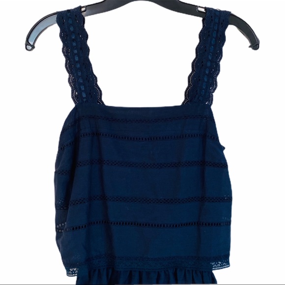 Romeo & Juliet Couture Eyelet Open Back Dress Sz S - Picture 4 of 10